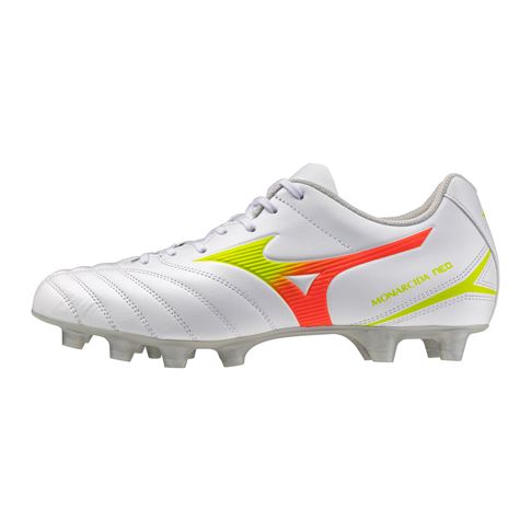 Mizuno Adults Monarcida Neo III Select Firm Ground Rugby Boots White - Outstep View