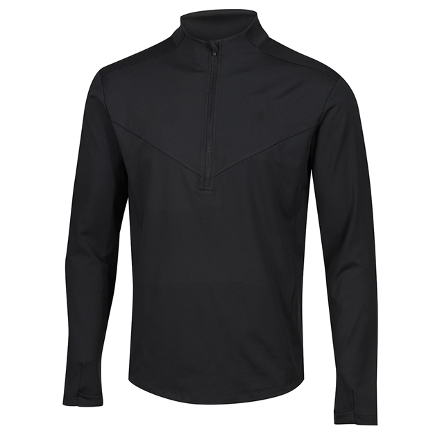 Rugbystore Adults Performance 1/4 Zip Midlayer Top - 3 Qtr View