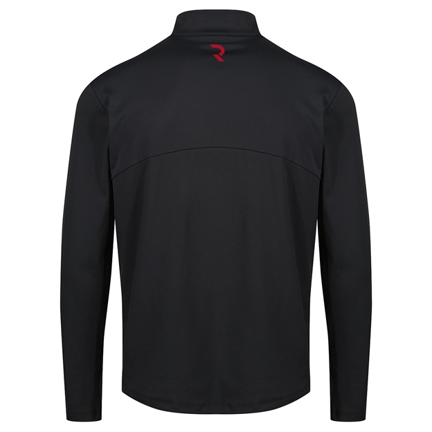 Rugbystore Adults Performance 1/4 Zip Midlayer Top - Back View