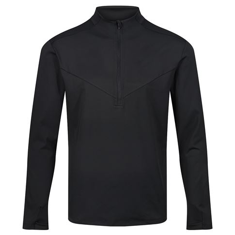 Rugbystore Adults Performance 1/4 Zip Midlayer Top - Front View