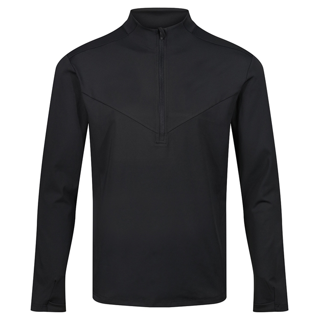 Rugbystore Adults Performance 1/4 Zip Midlayer Top - Front View