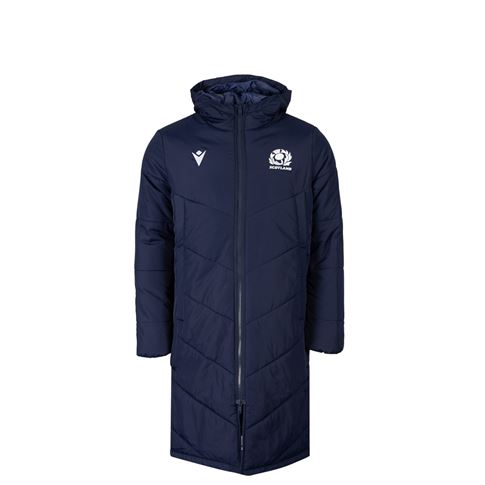 Scotland Kids Travel Three Quarter Padded Jacket 26/27 - Front View