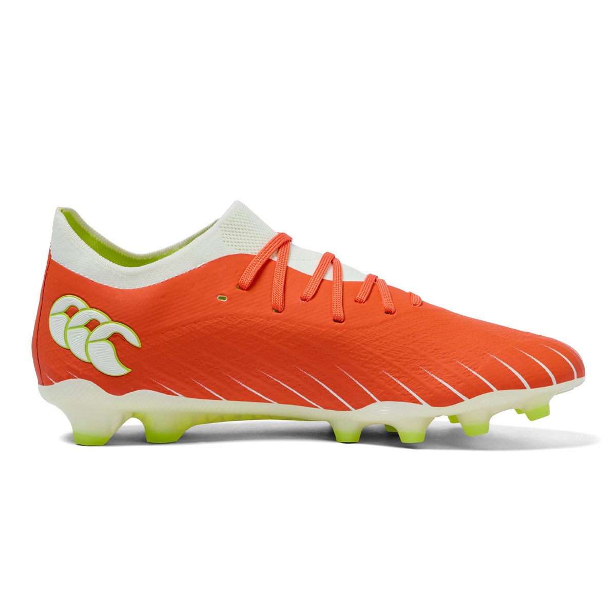 Canterbury Adults Speed Falcon Elite Firm Ground Rugby Boots Orange - Outstep