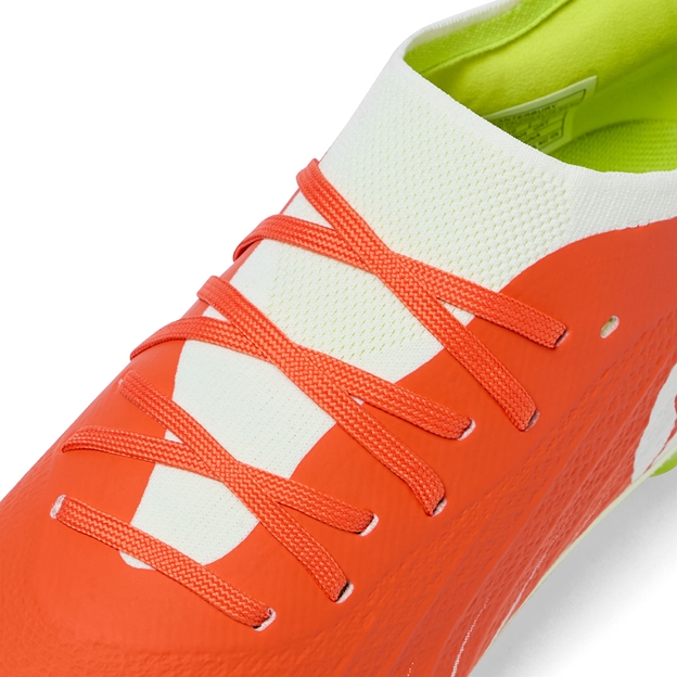 Canterbury Adults Speed Falcon Elite Soft Ground Rugby Boots Orange - Lacing