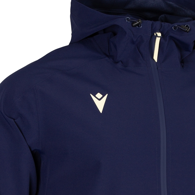 Scotland Mens Training Waterproof Jacket 26/27 - Macron Logo Close-up