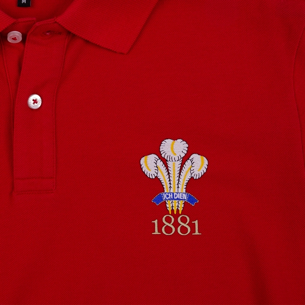 Wales 1881 Polo - Red