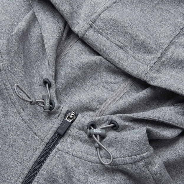 Canterbury Mens Vapodri Full Zip Tempo Hoodie - Static Marl