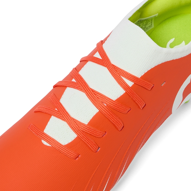 Canterbury Adults Speed Falcon Pro Firm Ground Rugby Boots Orange - Lacing