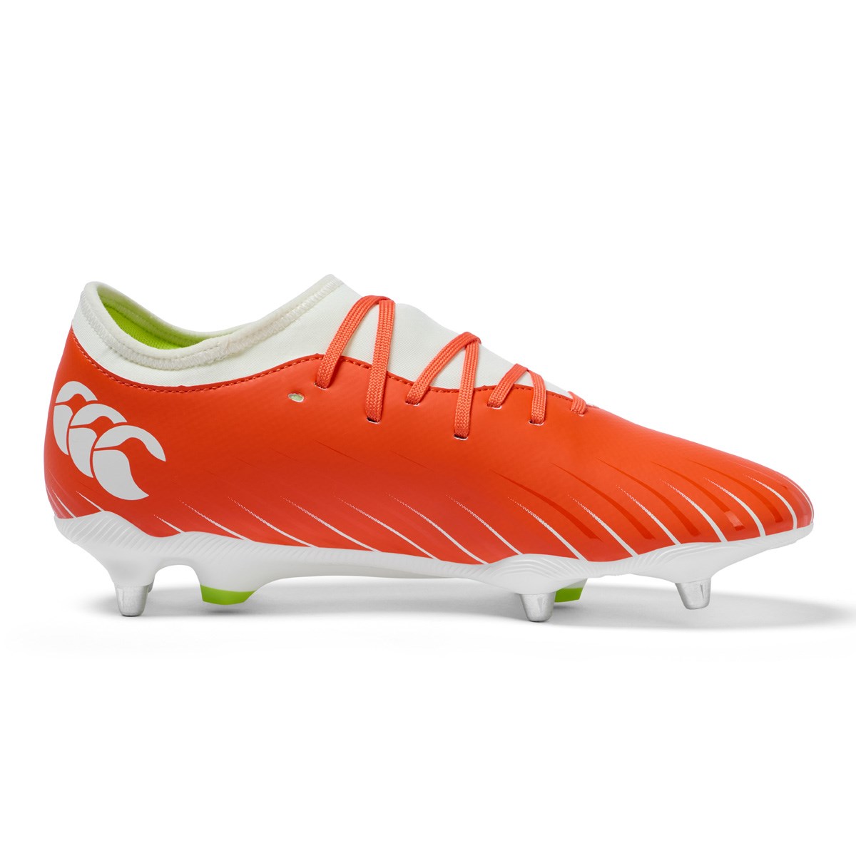 Canterbury Adults Speed Falcon Team Soft Ground Rugby Boots Orange - Outstep