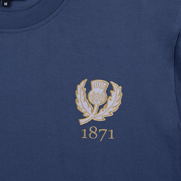 Scotland 1871 T-Shirt - Petrol Blue