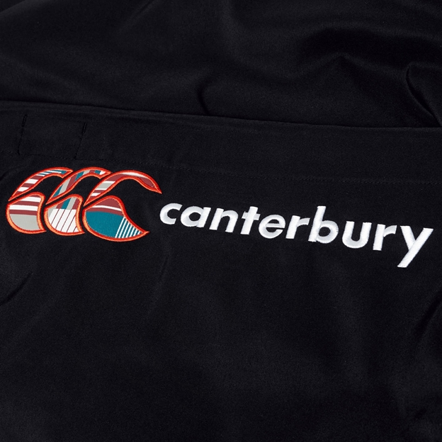 Canterbury Mens Uglies Stadium Pants Black/Multi - CCC Embroidery Close-up