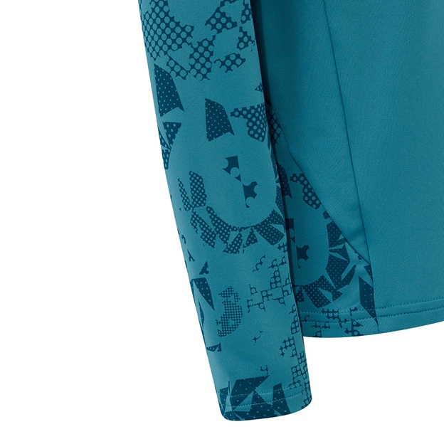 England Kids Performance Midlayer Top 25/26 Reflecting Pond - Sleeve