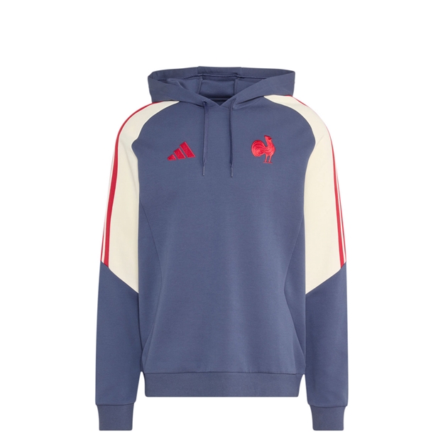 France Kids Hoodie 26/27 Shadow Navy - Front View