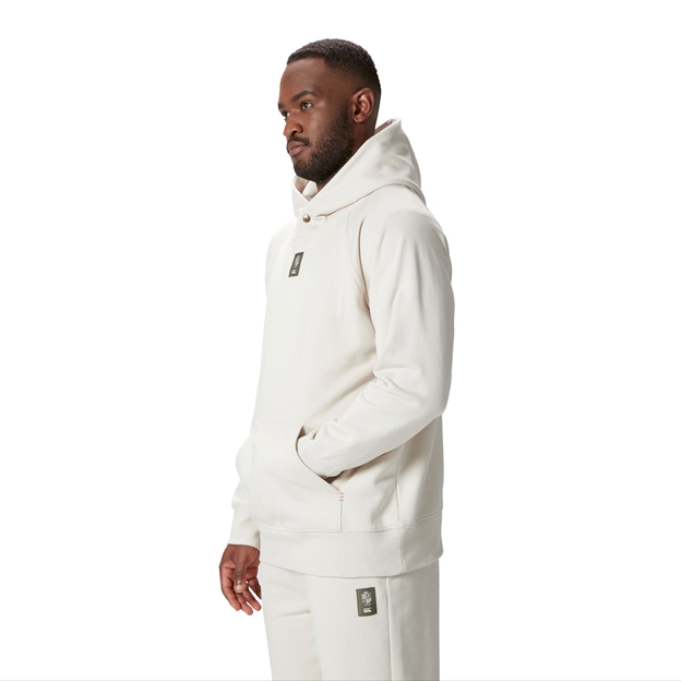 British and Irish Lions Outback Mens Fleece Hoody Natural - Model Side