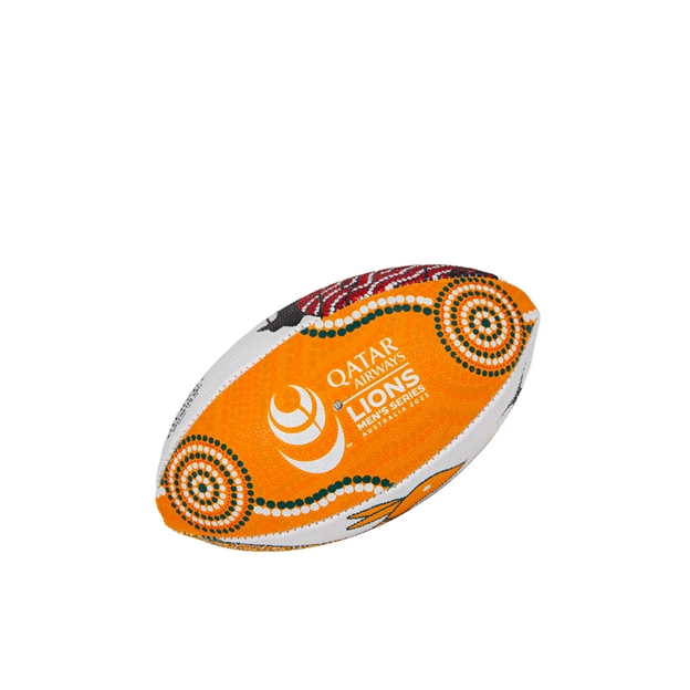 Gilbert British & Irish Lions Supporters Rugby Ball Mini - Art