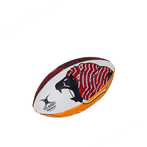 Gilbert British & Irish Lions Supporters Rugby Ball Mini - Lion