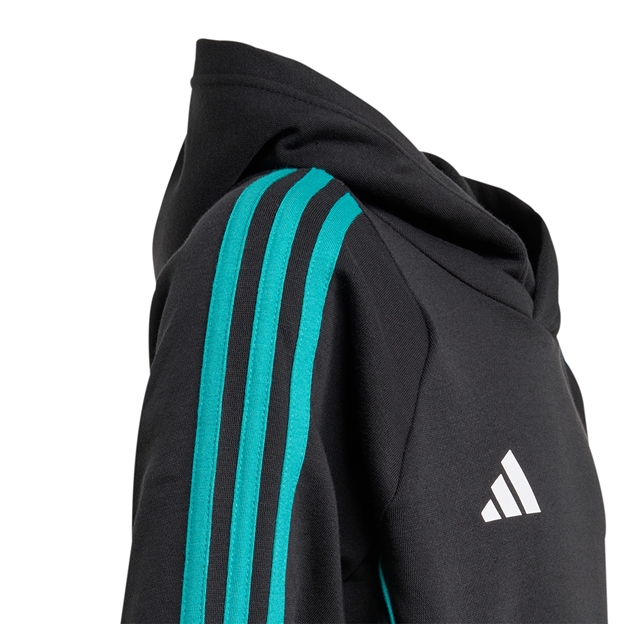 All Blacks Kids Hoody 25/26 Black - 3 Stripe