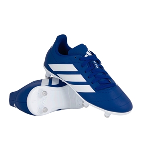 Adidas Kids Soft Ground Rugby Boots Team Royal Blue - Front View