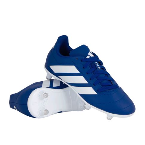 Adidas Kids Soft Ground Rugby Boots Team Royal Blue - Front View