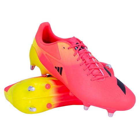 Adidas Adults Adizero RS15 Pro Soft Ground Rugby Boots – Solar Turbo