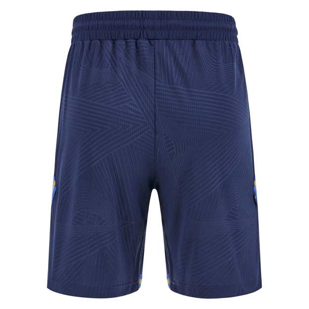 Italy Mens Travel Basketball Shorts 25/26 Navy - Back