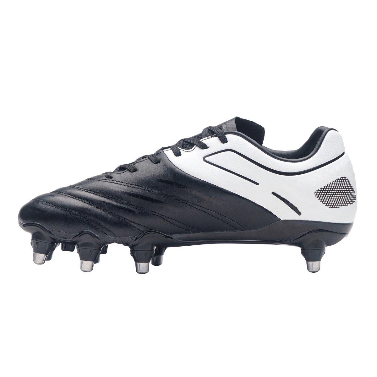 Gilbert Icon 8 Stud Soft Ground Rugby Boots Black - Outstep