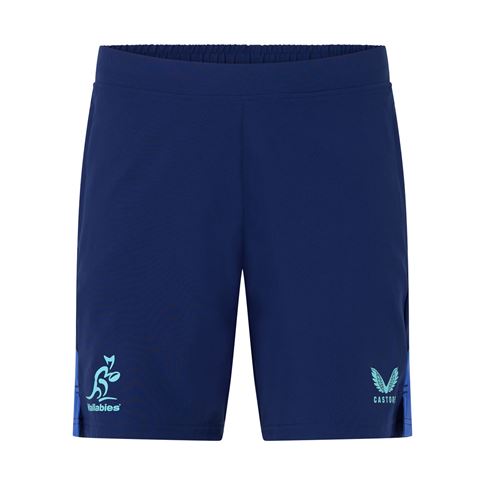 Australia Mens Performance Shorts 26/27 Beacon Blue - Front