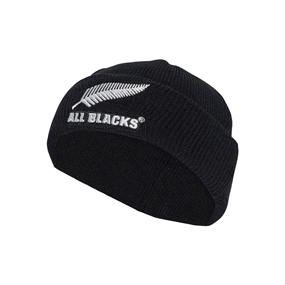 All Blacks Fisherman Beanie 25/26 Black - Front