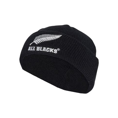 All Blacks Fisherman Beanie 25/26 Black - Front