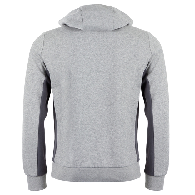Edinburgh Adults Travel Hoodie 26/27 Grey - Back View