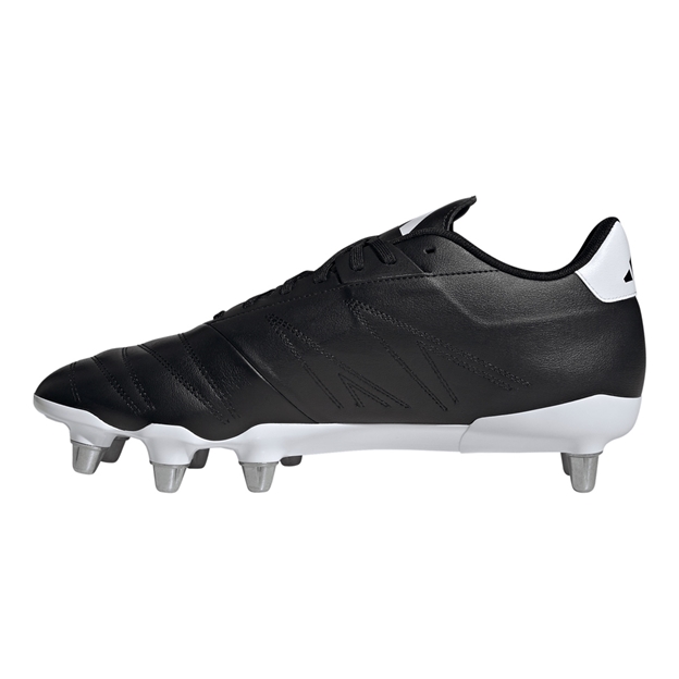 adidas Adults Kakari Elite Soft Ground Rugby Boots Black - Instep