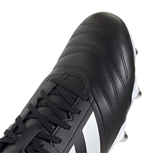 adidas Adults Kakari Elite Soft Ground Rugby Boots Black - Toe