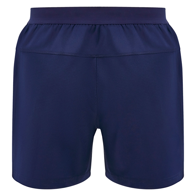 Scotland Mens Training Rugby Shorts 26/27 Navy - Back View