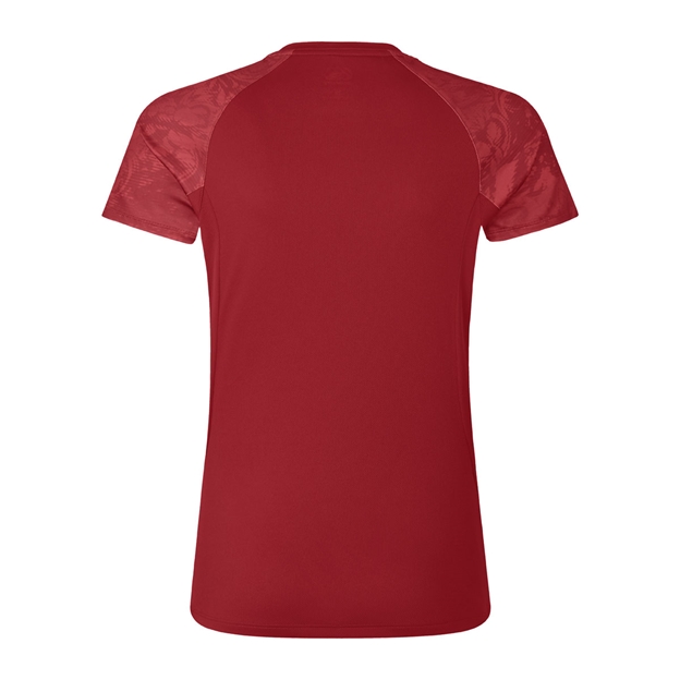 British and Irish Lions Womens Superlight T-Shirt Red - Back