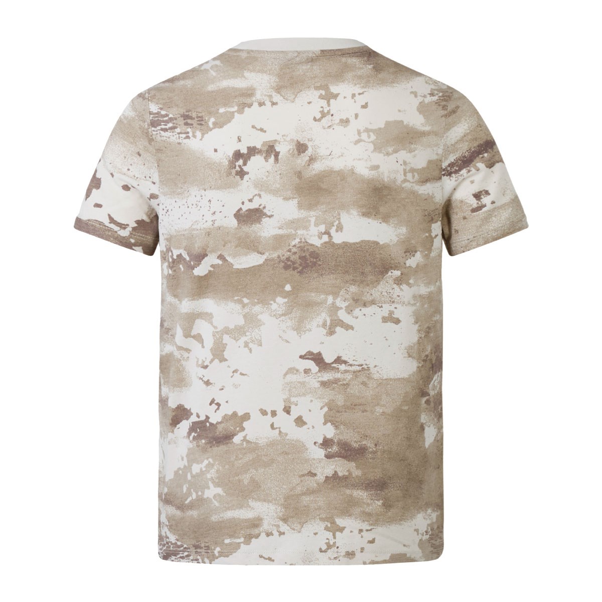 British and Irish Lions Junior Camo T-Shirt Taupe - Front