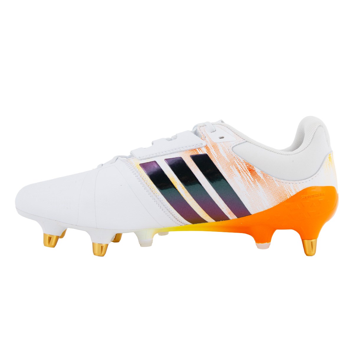 adidas Adults RS15 Avaglide Soft Ground Rugby Boots White - Outstep