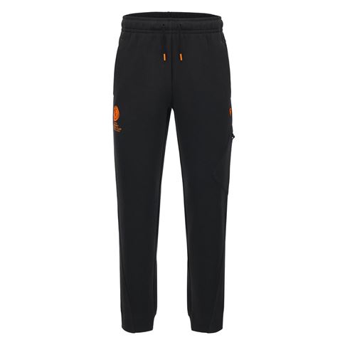 Rugby World Cup 2027 Mens Athleisure Pants - Black/Orange - Front