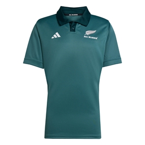 All Blacks Mens Training Rugby Shirt 25/26 Blue - Front