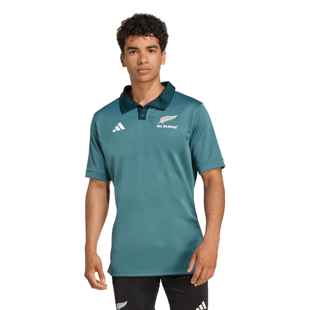 All Blacks Mens Training Rugby Shirt 25/26 Blue - Model