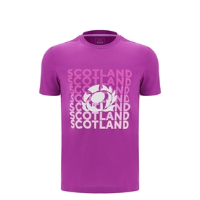 Scotland Kids Leisure Shirt 25/26 - Front