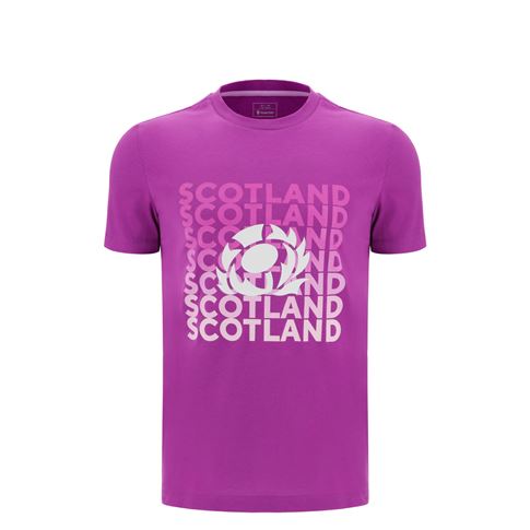 Scotland Kids Leisure Shirt 25/26 - Front