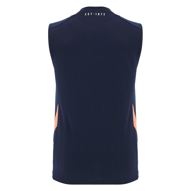 Edinburgh Mens Training Vest 25/26 Navy - Back