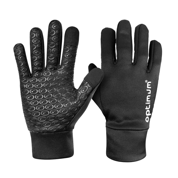 Optimum Kids Aqua Thermal Gloves Black - Front View