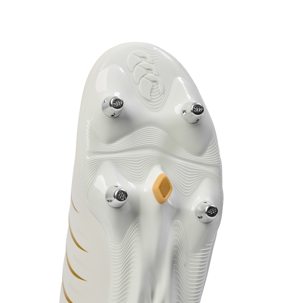 Canterbury Adults Phoenix 2.0 Team Soft Ground Rugby Boots White - Forefoot