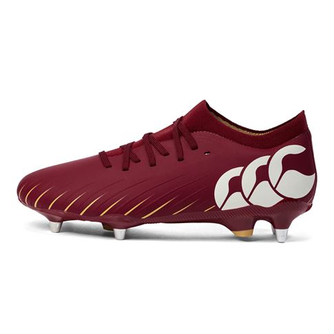 Canterbury Adults Speed Falcon Pro SG Rugby Boots Red - Outstep