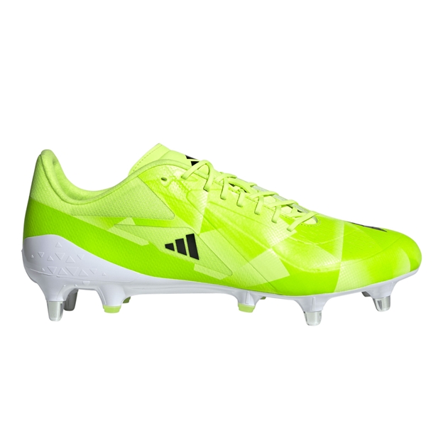 adidas Adults Adizero RS15 Ultimate Soft Ground Rugby Boots Yellow - Outstep