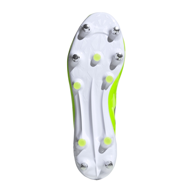 adidas Adults Adizero RS15 Ultimate Soft Ground Rugby Boots Yellow - Soleplate