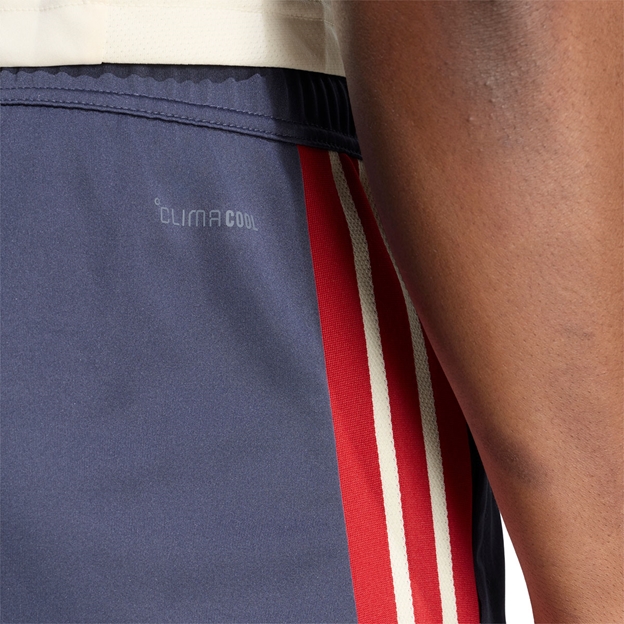 France Mens Gym Shorts 26/27 Shadow Navy - Climacool Close-up View