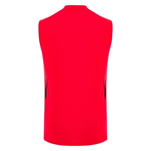 Wales Mens Training Vest 25/26 Red - Back