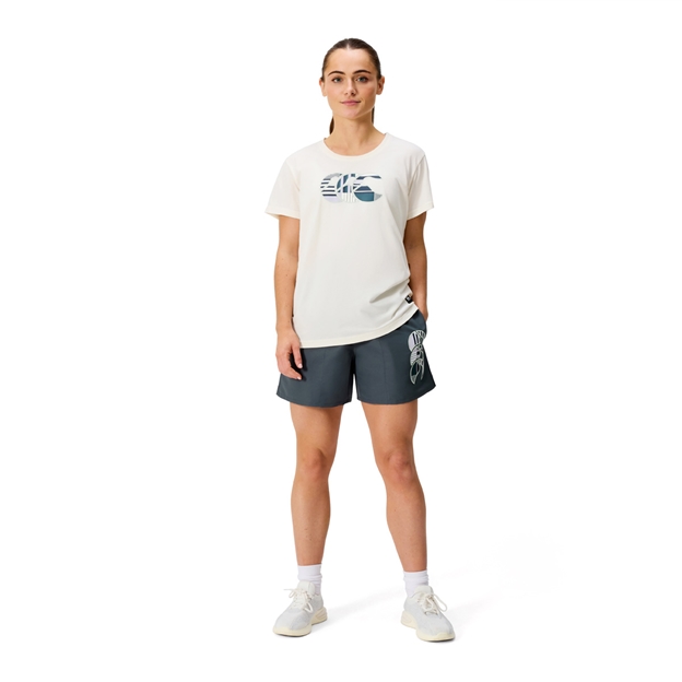 Canterbury Womens Uglies Tactic Shorts Dark Slate Blue - Model View